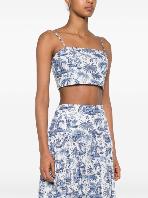 STAUD Federico top - White - zdjęcie produktu nr 2