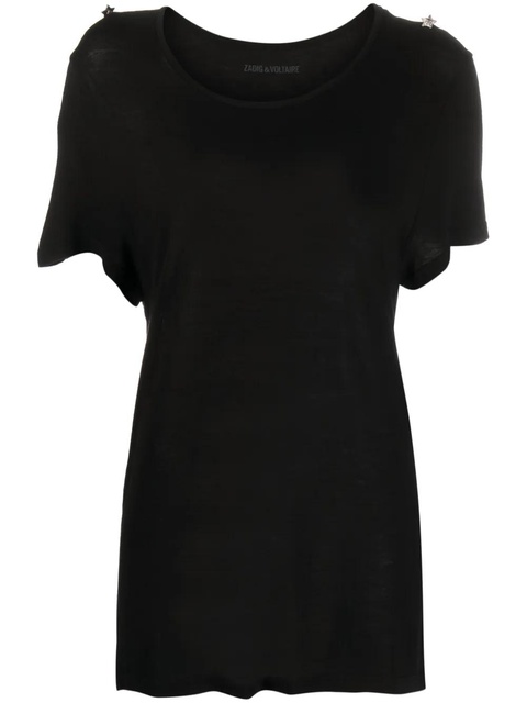 Zadig&Voltaire star-embellished top - Black - zdjęcie produktu nr 1