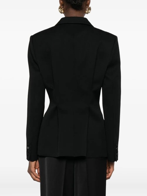 Lanvin notched-lapel blazer - Black - zdjęcie produktu nr 2