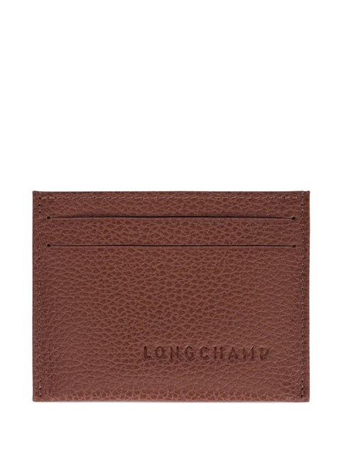 Longchamp Le Foulonné card holder - Brown - zdjęcie produktu nr 1