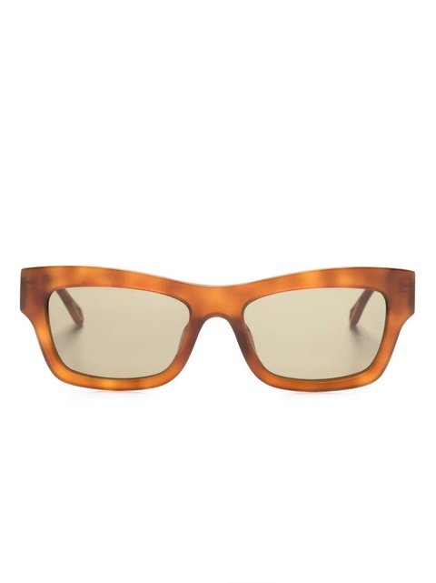 Zadig&Voltaire tortoiseshell square-frame sunglasses - Brown - zdjęcie produktu nr 1