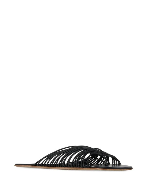 The Row Sara strappy flat sandals - Black - zdjęcie produktu nr 2