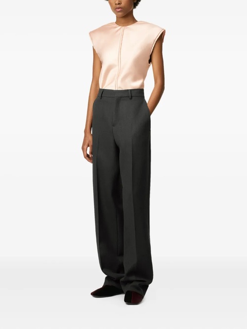 AMI Paris pressed-crease trousers - Grey - zdjęcie produktu nr 2