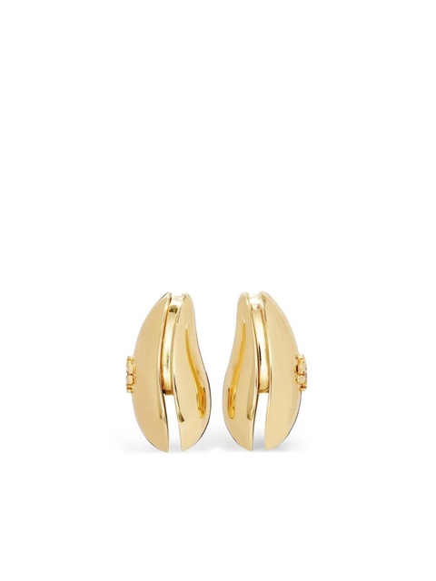 Tory Burch small Wave earrings - Gold - zdjęcie produktu nr 1