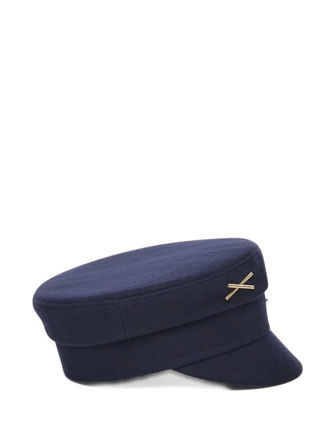 Ruslan Baginskiy cross logo baker boy hat - Blue - zdjęcie produktu nr 1