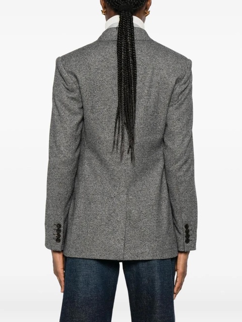 Max Mara double-breasted blazer - Grey - zdjęcie produktu nr 2