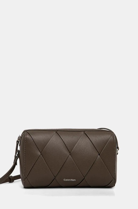 Calvin Klein torebka kolor brązowy K60K613002 - zdjęcie produktu nr 1