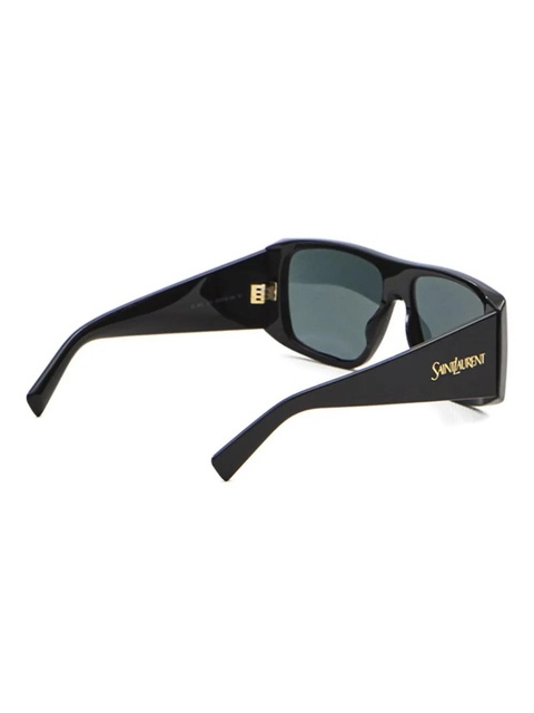 Saint Laurent rectangle-frame sunglasses - Black - zdjęcie produktu nr 2