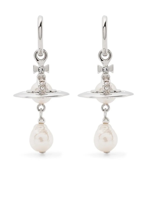 Vivienne Westwood Orb earrings - Silver - zdjęcie produktu nr 2