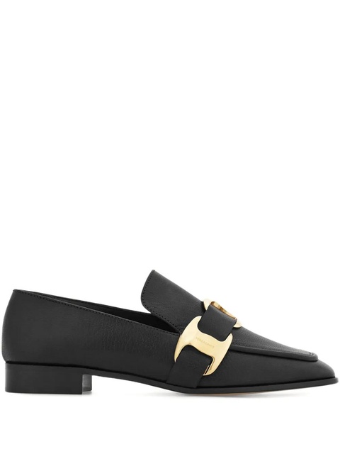 Ferragamo Vara leather loafers - Black - zdjęcie produktu nr 1