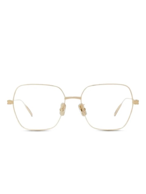 Givenchy Eyewear geometric-frame glasses - Gold - zdjęcie produktu nr 1
