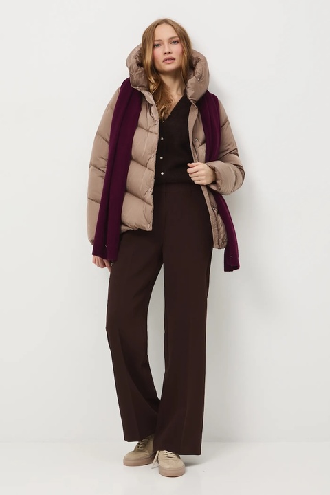 Medicine kurtka puchowa kolor beżowy - zdjęcie produktu nr 2