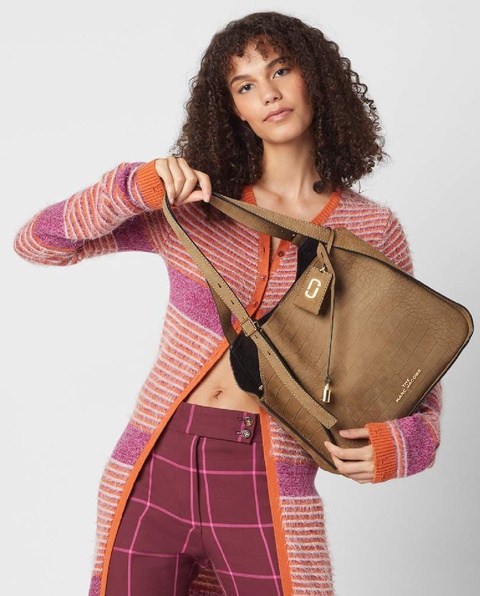 THE MARC JACOBS - Torba z wzorem krokodyla The Director Mini - zdjęcie produktu nr 2