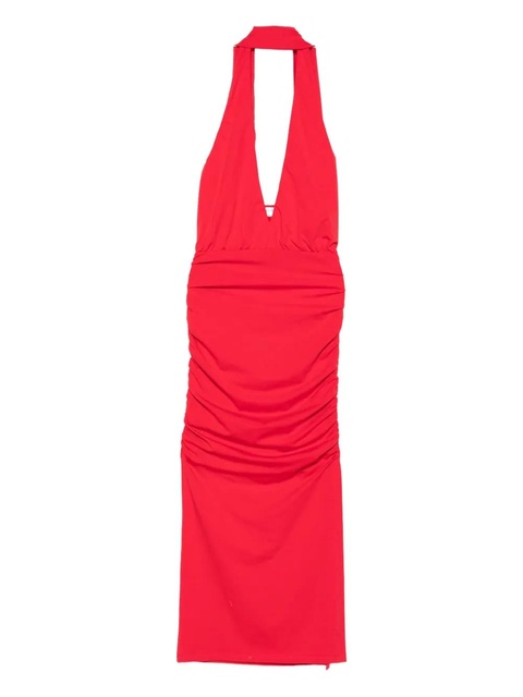 Rowen Rose v-neck maxi dress - Red - zdjęcie produktu nr 1