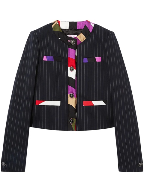 PUCCI Iride-print jacket - Black - zdjęcie produktu nr 1