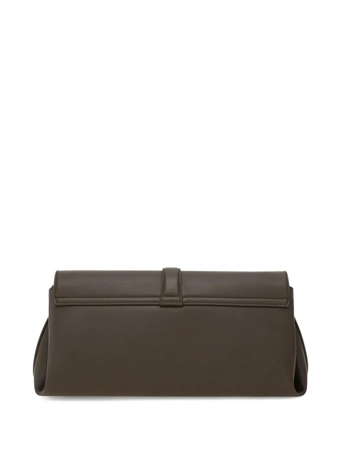 Ferragamo leather shoulder bag - Grey - zdjęcie produktu nr 2