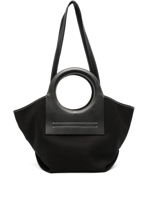 Hereu small Cala leather tote bag - Black - zdjęcie produktu nr 1
