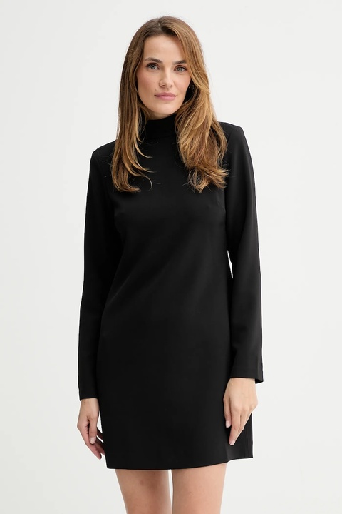 Calvin Klein sukienka kolor czarny mini prosta LV044D038G - zdjęcie produktu nr 1