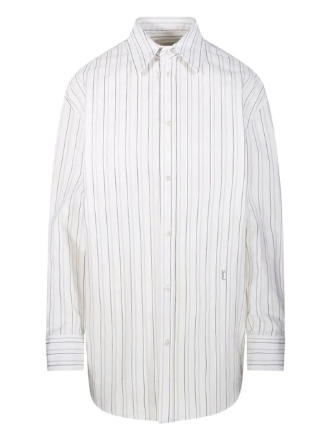 Saint Laurent cotton shirt - White - zdjęcie produktu nr 1