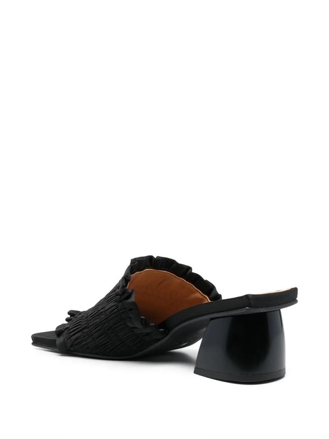 GANNI 65mm Smock sandals - Black - zdjęcie produktu nr 2