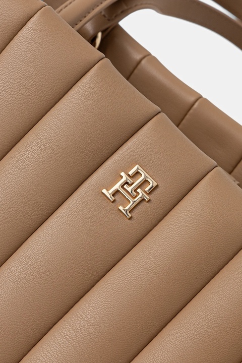 Tommy Hilfiger torebka kolor beżowy AW0AW17670 - zdjęcie produktu nr 2