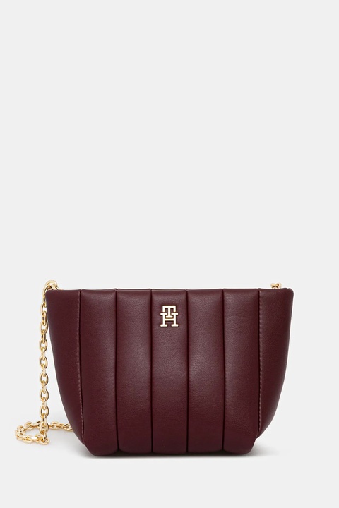 Tommy Hilfiger torebka kolor bordowy AW0AW17690 - zdjęcie produktu nr 1