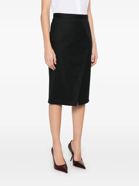 FENDI pinstripe skirt - Black - zdjęcie produktu nr 1