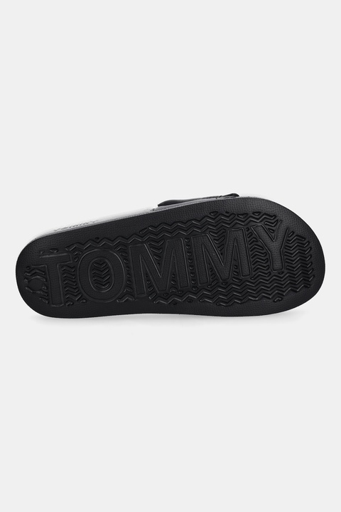 Tommy Jeans klapki TJW COMFY POOL SLIDE damskie kolor czarny EN0EN02854 - zdjęcie produktu nr 2