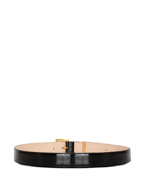 Balmain leather belt - Black - zdjęcie produktu nr 2