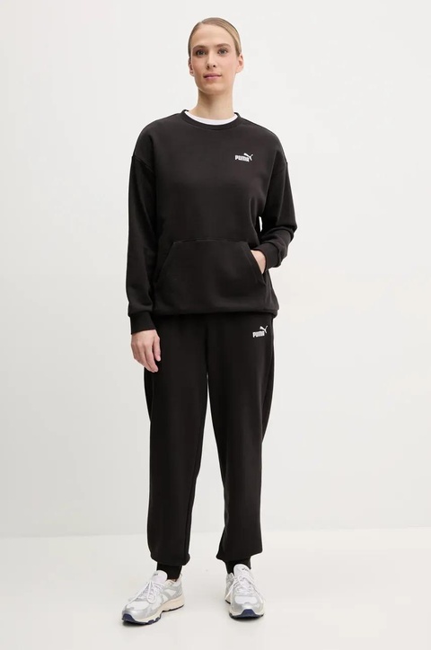 Puma dres damski kolor czarny 685074 - zdjęcie produktu nr 1