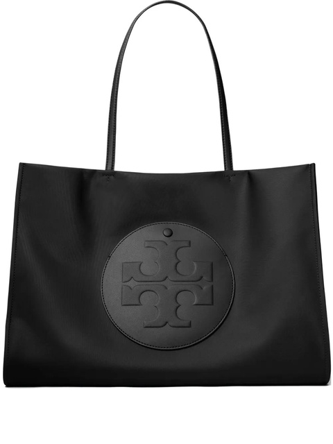 Tory Burch Ella logo-embossed tote bag - Black - zdjęcie produktu nr 1