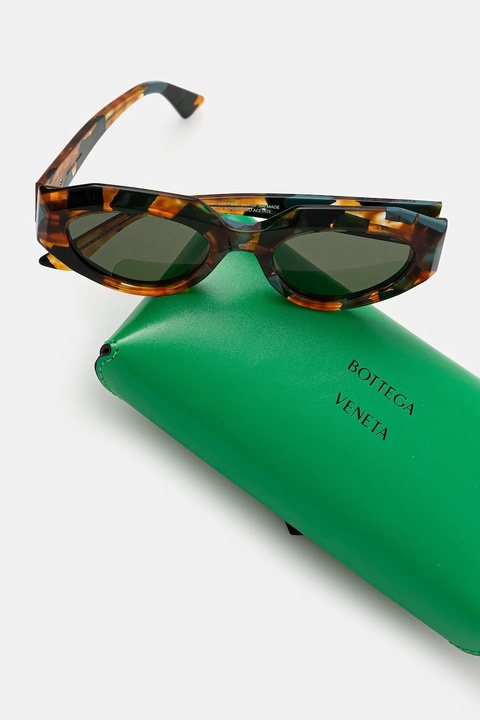 Bottega Veneta okulary przeciwsłoneczne damskie kolor brązowy BV1392S - zdjęcie produktu nr 1