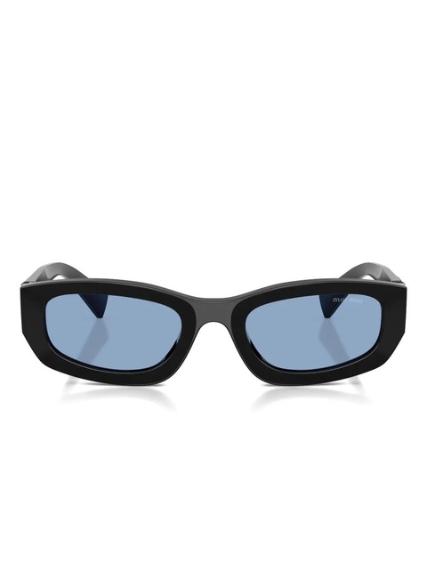 Miu Miu Eyewear rectangle-frame sunglasses - Black - zdjęcie produktu nr 1