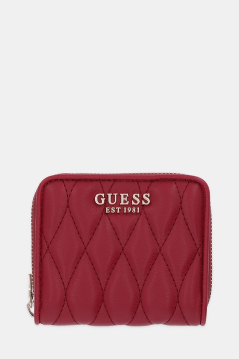 Guess portfel VALLA damski kolor czerwony SWQG81 22137 - zdjęcie produktu nr 1