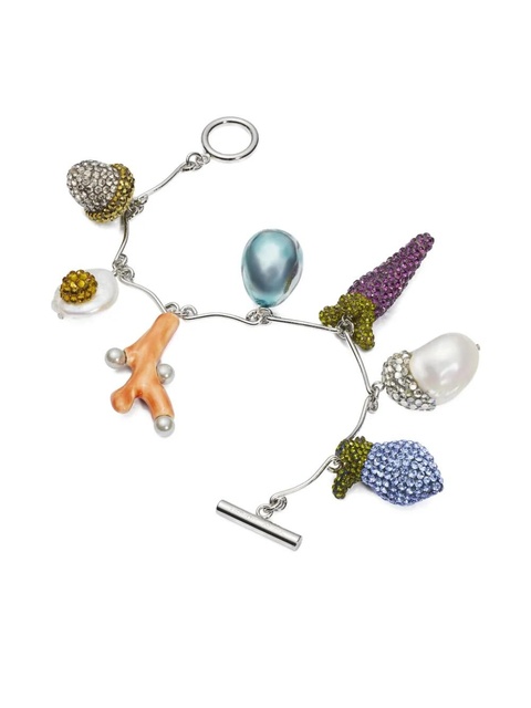 Tory Burch Curiosity Vegetable charm bracelet - Silver - zdjęcie produktu nr 2