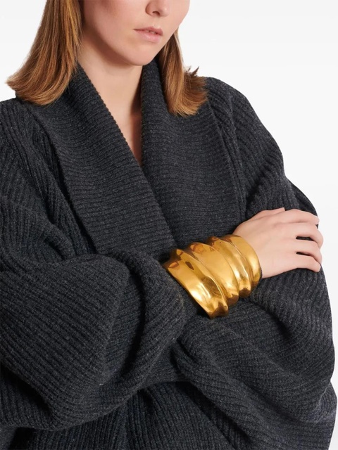 Balmain bamboo-shaped gold bracelet - zdjęcie produktu nr 1