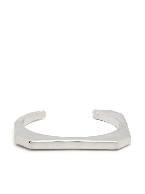 Zadig&Voltaire geometric-cut cuff bangle - Silver - zdjęcie produktu nr 1