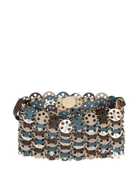 Rabanne disc-detailing cross bag - Silver - zdjęcie produktu nr 2