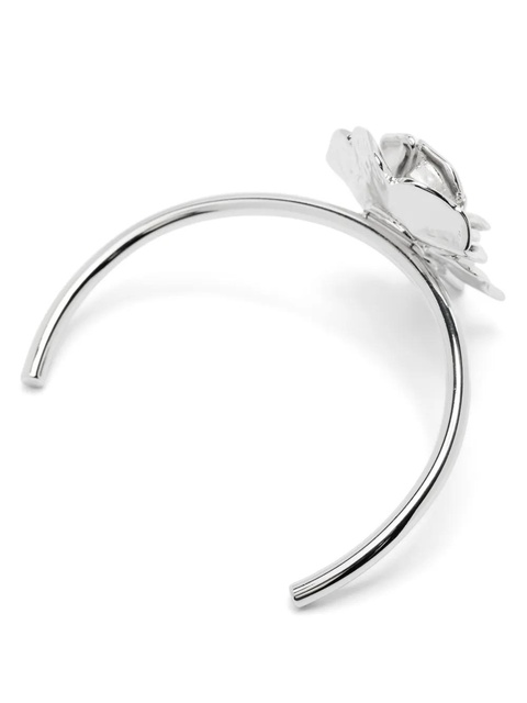 Blumarine rose-motif bracelet - Silver - zdjęcie produktu nr 2
