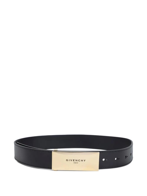 Givenchy plaque leather belt - Black - zdjęcie produktu nr 1