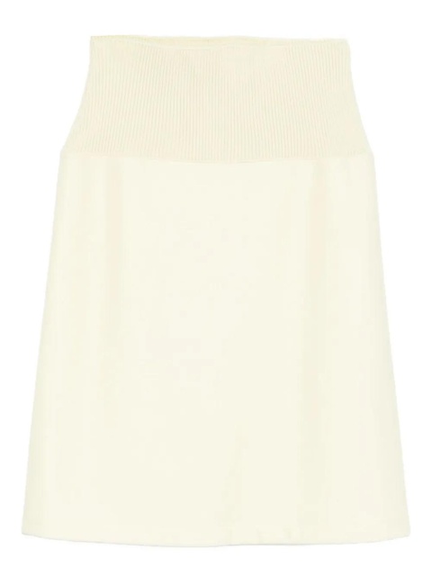Jil Sander ribbed midi skirt - Yellow - zdjęcie produktu nr 1