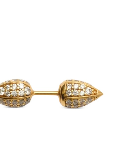 Burberry Small Spear pavé-set earrings - Gold - zdjęcie produktu nr 2