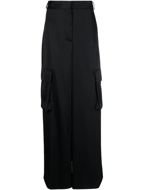 Versace wide-leg cargo trousers - Black - zdjęcie produktu nr 1