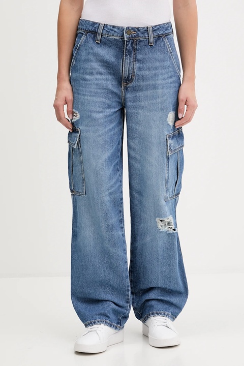 Guess Jeans jeansy damskie kolor niebieski W5YA1R D5R25 - zdjęcie produktu nr 1