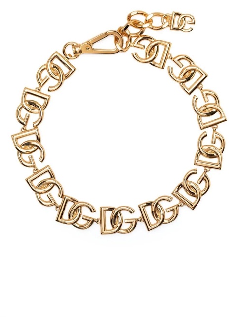 Dolce & Gabbana logo choker necklace - Gold - zdjęcie produktu nr 1