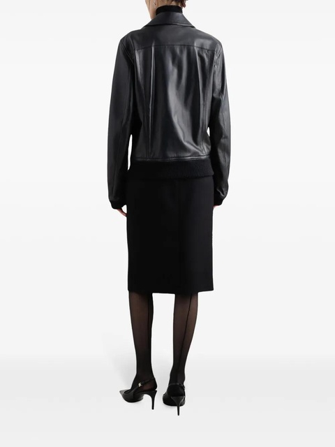 Dolce & Gabbana front-slit midi skirt - Black - zdjęcie produktu nr 2