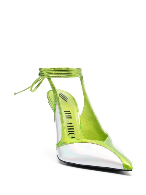 The Attico 120mm Venus leather pumps - Green - zdjęcie produktu nr 1