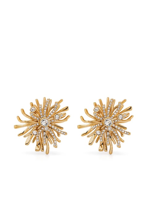 Lanvin flower-detailed earrings - Gold - zdjęcie produktu nr 1