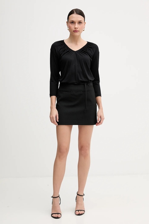 Sisley longsleeve kolor czarny 3Z12L4014 - zdjęcie produktu nr 2