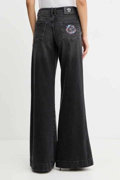 Versace Jeans Couture jeansy damskie kolor czarny 79HAB563 CDWRC - zdjęcie produktu nr 2